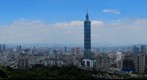 象山涼亭上俯瞰101和台北盆地 (145億7千萬像素)