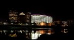 Dayton Ohio, Riverscape at Night
