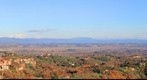 Panorama della Val di Chiana - Vista da Montepulciano ( Siena - Tuscany Italy )