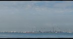 Singapore City Scenes - View of Western Anchorage from Tanjong Berlaya
