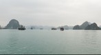 Overcast day on Halong Bay