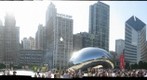 Cloud Gate and Strange Fruit in Chicago Millennium Park