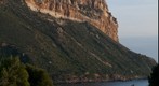 Calanque Cassis au coucher de Soleil