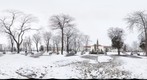 The Custozza parc, Alba Iulia, Romania (March 4th, 2011) - a 360 view from the center