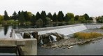 The falls at Idaho Falls, Idaho