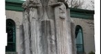Edwardsville Illinois library statue