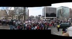 Madison Protest - North Panoramic