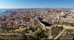 Alicante desde el Castillo de Santa Barbara.