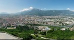 MultiPanoramic view of Grenoble, from La Bastille