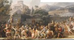 Painting of a Roman Scene at Chicago Art Institute