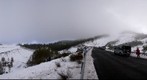 Nieve en el Monumento Natural del Montañón Negro, Moya. Isla de Gran Canaria