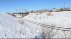 Sarnia Road bridge over Candian Pacific Railway tracks in London, Ontario (south-east) [360-degree]