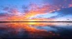 cherry creek reservoir sunset