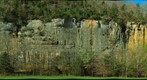 Steel Creek area bluff on Buffalo National river