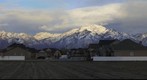Moment of Sunset in West Jordan, Utah, USA