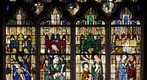 Stained Glass Window XV th century in Vernon France