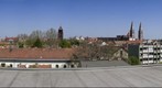 Panorama from the Szeged University Library's roof (TIK roof east)