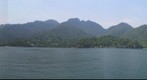 Approaching the island of Miyajima, Japan