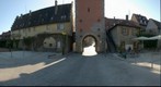 Ochsenfurt, noerdlicher Burggraben mit Klingentorturm