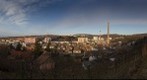 Panoramic view of Komlo, Hungary