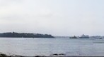 LA BAIE DE SAINT MALO DINARD DEPUIS LA PLAGE DES FOURS A CHAUX