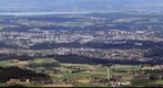 Fribourg (en Suisse) depuis le Cousimbert