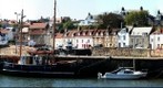 St Monans harbour pano