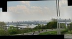 Kiev - View to the Dnepr river from the National Museum for the History of the Great Patriotic War