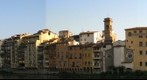 Arno River panorama, Florence, Italy