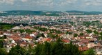 Outlook from Bila hora Brno-Zidenice (Brno, Czech Republic) West direction 