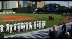 Eric Maddox Captured Saddam Hussein: Ceremonial First Pitch - Stephen F. Austin Lumberjacks vs. Rice Owls