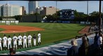 U.S. Marine Corps Color Guard Rendering Honors: Reckling Park - Rice University