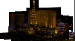 Paris Hotel at Night in Las Vegas
