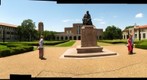 Emily and Barry Checking Out the Architecture in the Academic Quad
