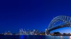 Sydney from the Jeffrey St. Wharf, Kirribilli NSW, 6:07 to 6:13pm, Apr 18, 2011