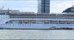 MSC OPERA CRUISESHIP IN AMSTERDAM