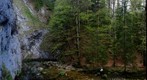 Tauz karst spring - the deepest underwater cave in Romania (view from south)