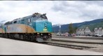 Via Rail passenger train, Jasper Alberta