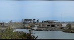 Tsunami zone in Sendai, Japan