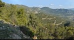 Panorama of Psatha fault scarp