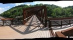 360 Degrees from Whitaker Platform, Great Allegheny Passage