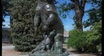 Denver City Park Bear Statue