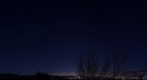 Stars at night, 360°