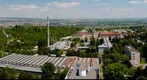 The view from the roof of The Faculty Hospital Brno-Bohunice (Brno, Czech Republic) east direction