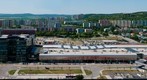 The view from the roof of The Faculty Hospital Brno-Bohunice (Brno, Czech Republic ) west direction