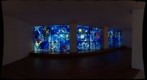 Chagall's America Windows - Three Panels from the Left