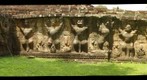 Ancient walled enclosure, Angkor Thom, Cambodia