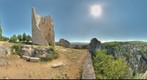 The Turnjina Fort from Gradina in Drnis
