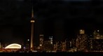 Downtown Toronto at night