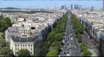 Paris, from the top of L'arc de Triomphe | by Karim Saad